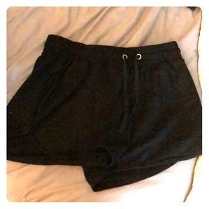 Black shorts